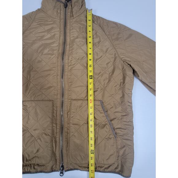 Vintage Polo Ralph Lauren Mens Large Brown Quilt Fleece‎ Lined Riding Jacket - Picture 12 of 15